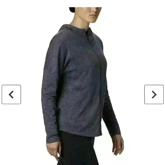 Columbia Omni-Wick Cades Cove Zip Long-Sleeve Hoodie Nocturnal sz Small Blue - Picture 1 of 6